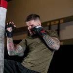 Manton MMA Hansker (Med tommel) - Sort/Rød - Bilde 5