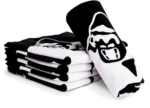 Gorilla Classic Gym Towel - Sort/Hvit