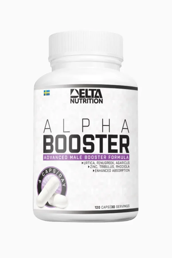 Delta Nutrition Alpha Booster - 120 kapsler