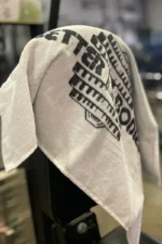 Better Bodies Gym Towel - Hvit/Grå - Bilde 2