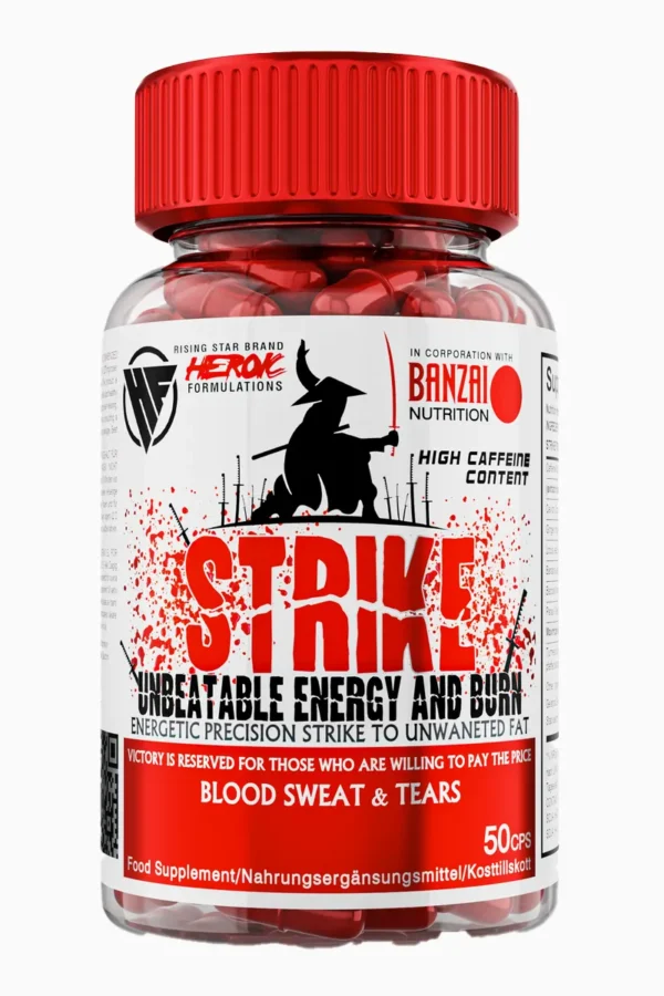 SNS Strike Energy & Burn - 50 Kapsler