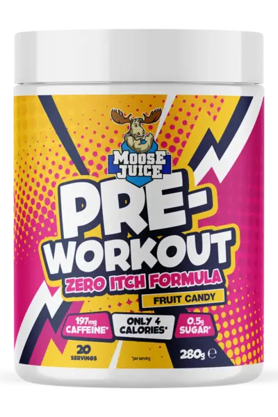 Pre-Workout Zero Itch Formula